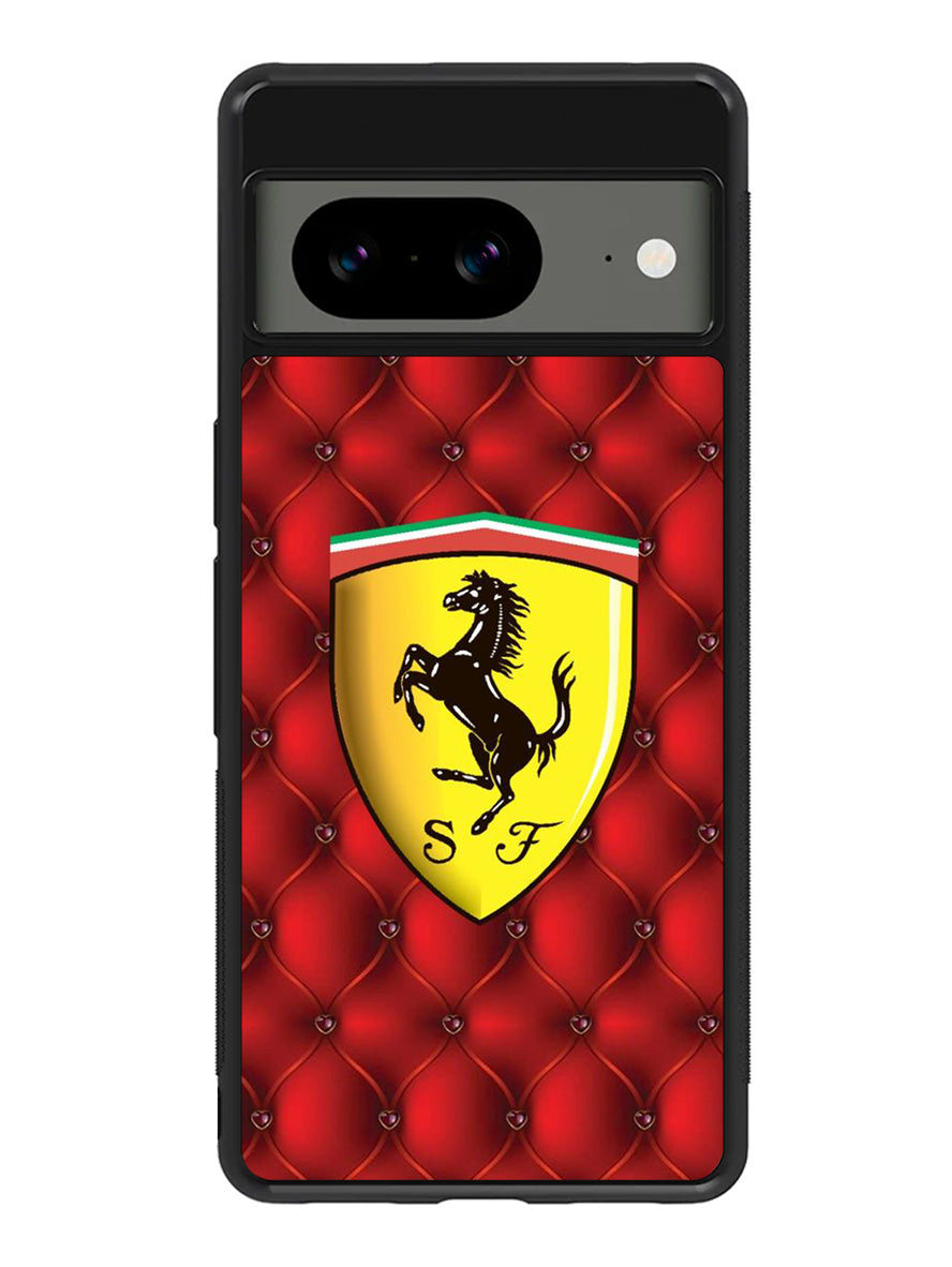 Ferrari Logo Smooth Google Pixel 8A Case QC1916