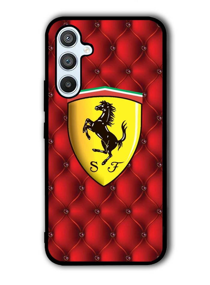 Ferrari Logo Smooth Samsung Galaxy A14 5G Case QC1916
