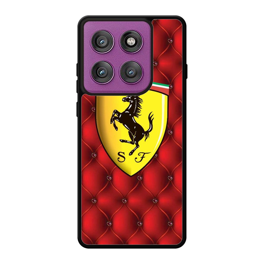 Ferrari Logo Smooth Motorola Moto Edge 60 Pro Case OV1916