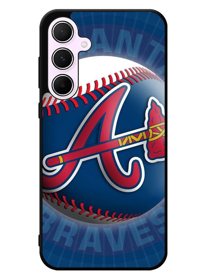 atlanta braves new logo Samsung Galaxy A55 5G Case