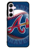 atlanta braves new logo Samsung Galaxy A55 5G Case