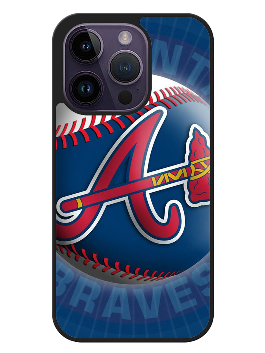 atlanta braves new logo iPhone 14 Pro Case