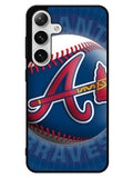 atlanta braves new logo Samsung Galaxy S25 5G Case