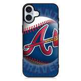 atlanta braves new logo iPhone 16 Case
