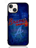 Atlanta braves wallpaper iPhone 14 Case OV2117
