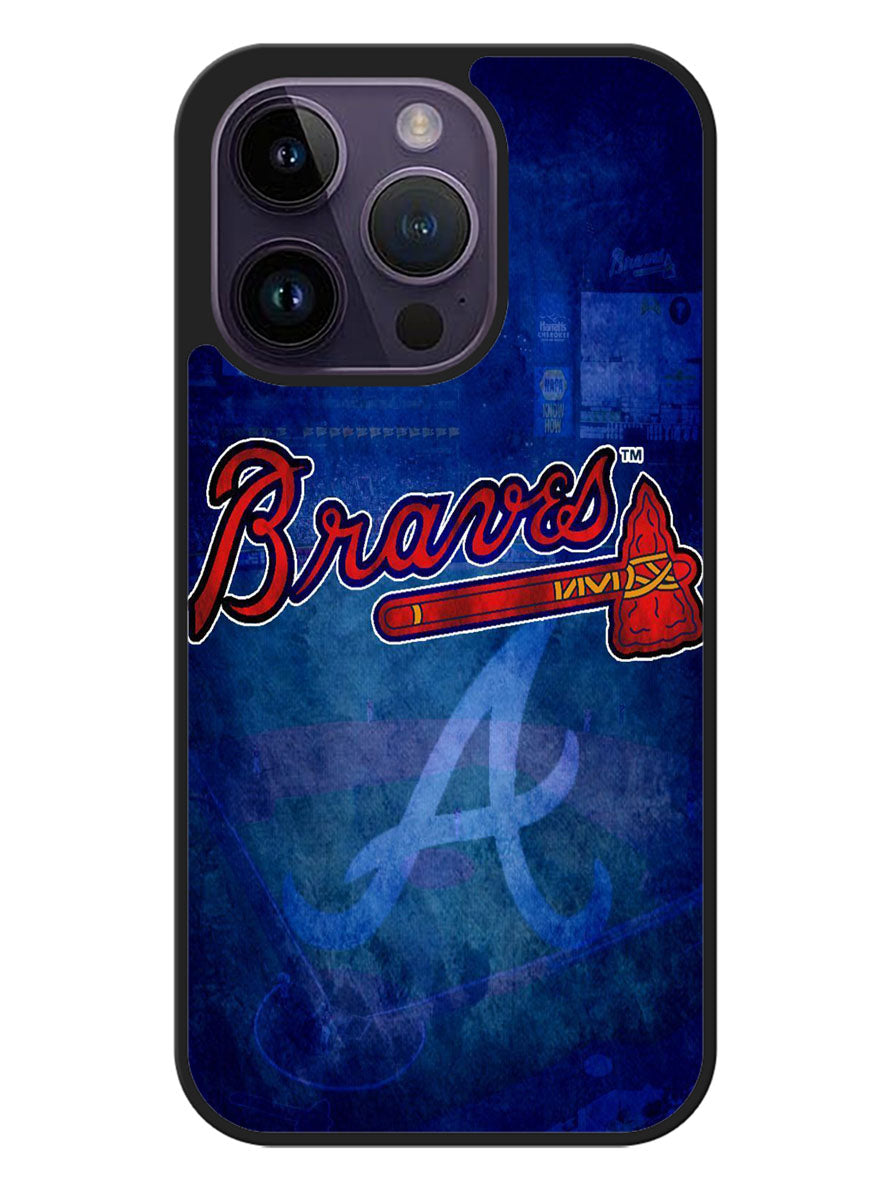 Atlanta braves wallpaper iPhone 14 Pro Case OV2117