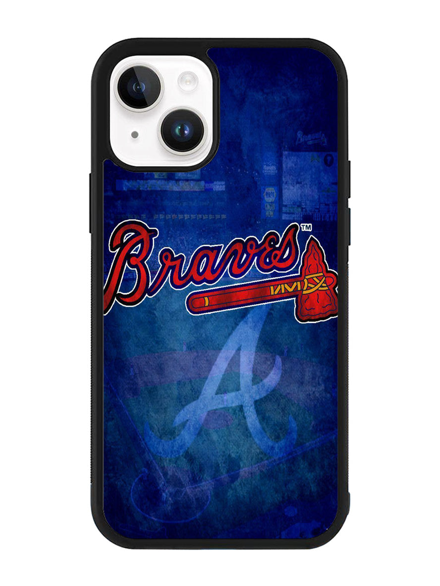 Atlanta braves wallpaper iPhone 15 Case
