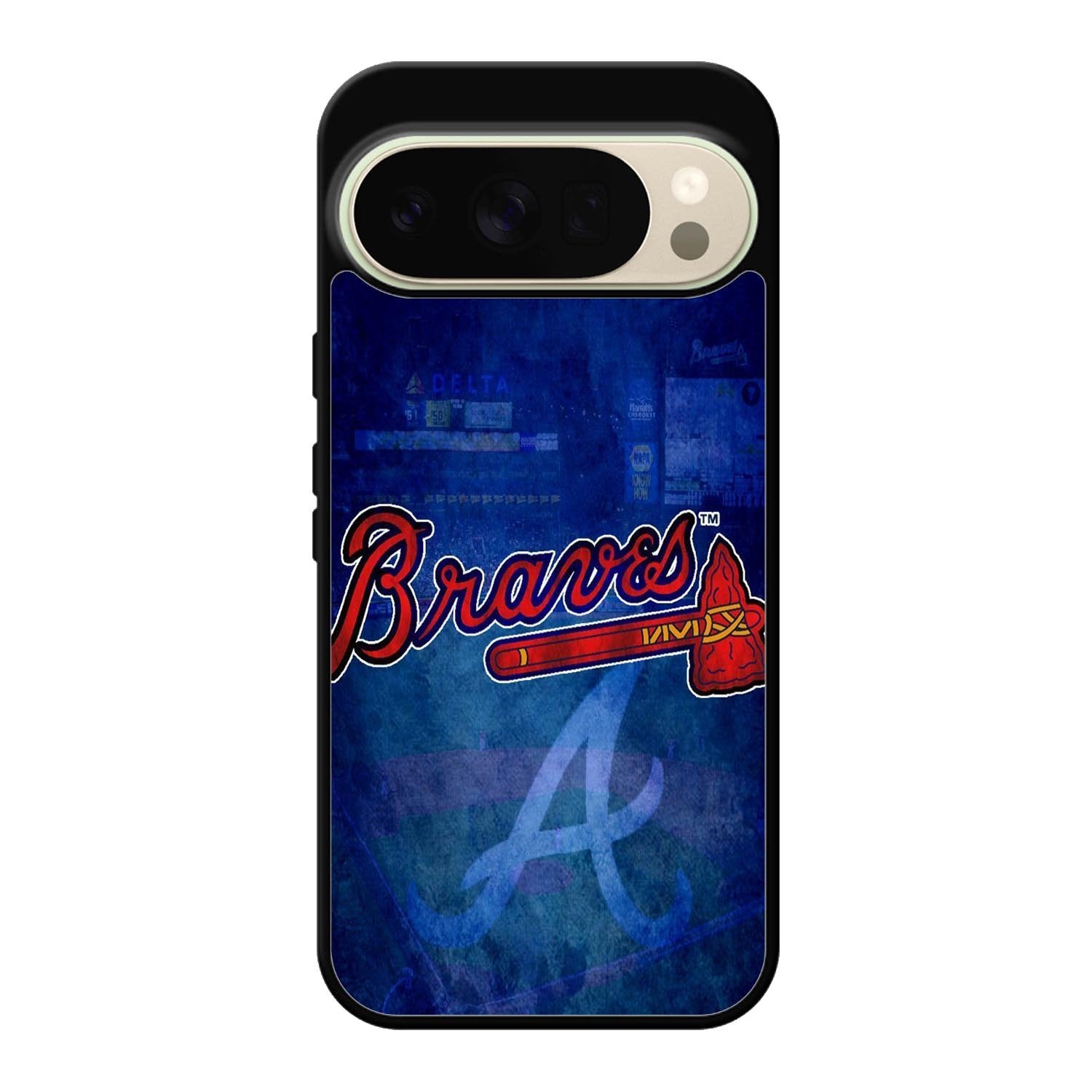 Atlanta braves wallpaper Google Pixel 10 Pro XL Case
