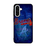 Atlanta braves wallpaper Samsung Galaxy A36 Case OV6889