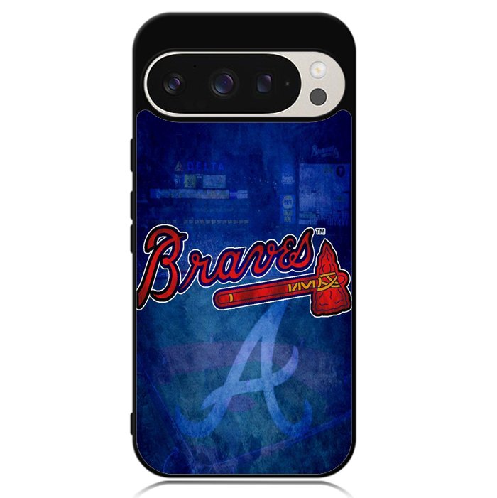 Atlanta braves wallpaper Google Pixel 9 Pro XL Case