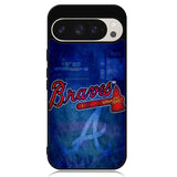 Atlanta braves wallpaper Google Pixel 9 | Pixel 9 Pro Case