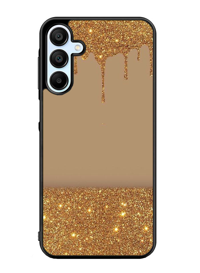 Dripping Gold Glitter Samsung Galaxy A15 5G Case OV4791