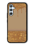 Dripping Gold Glitter Samsung Galaxy A14 5G Case QC4791