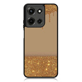 Dripping Gold Glitter Motorola Moto G 5G 2025 Case OV4791
