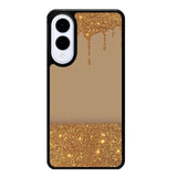 Dripping Gold Glitter Samsung Galaxy S25 Edge 5G Case OV4791