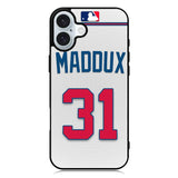 Jersey Atlanta Braves iPhone 16 Case QC5318