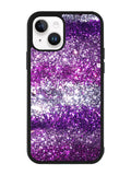 Pink Purple Silver Bling Sparkling Sparkles iPhone 15 Case OV2916