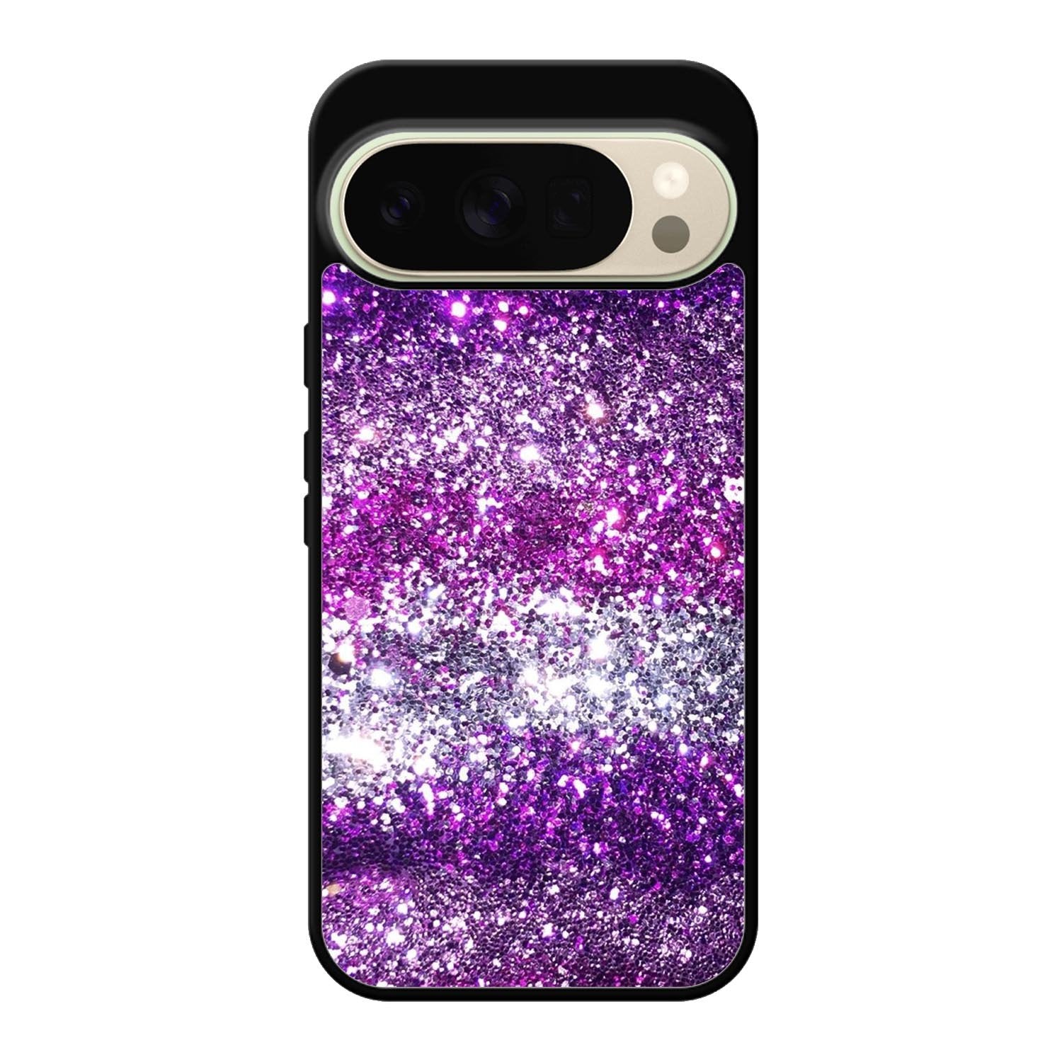 Pink Purple Silver Bling Sparkling Sparkles Google Pixel 10 Pro Case