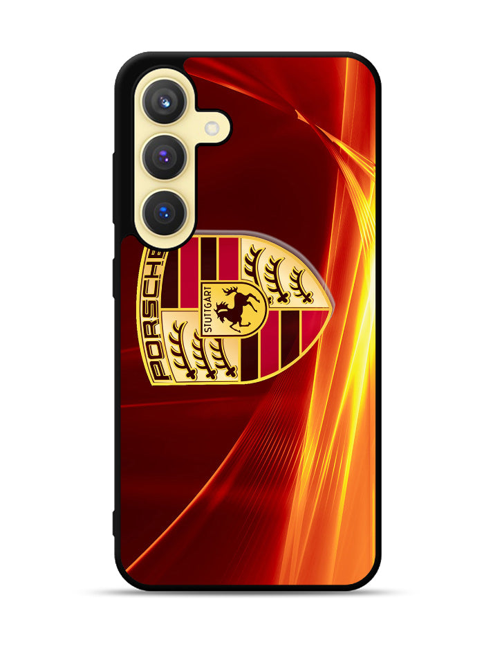 Porsche Fire Logo Samsung Galaxy S23 5G Case QC2842