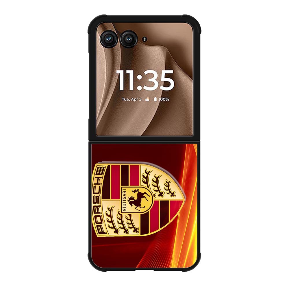 Porsche Fire Logo Motorola Moto RAZR Plus 2025 Case OV2842