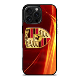 Porsche Fire Logo iPhone 16 Pro Max Case OV2842