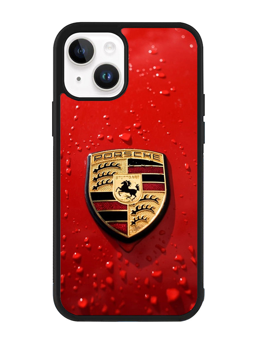 Porsche Logo automobil holding se iPhone 15 Case OV1919
