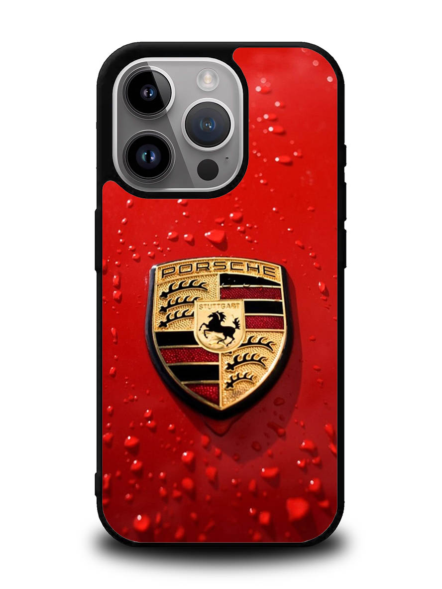 Porsche Logo automobil holding se iPhone 15 Pro Case OV1919