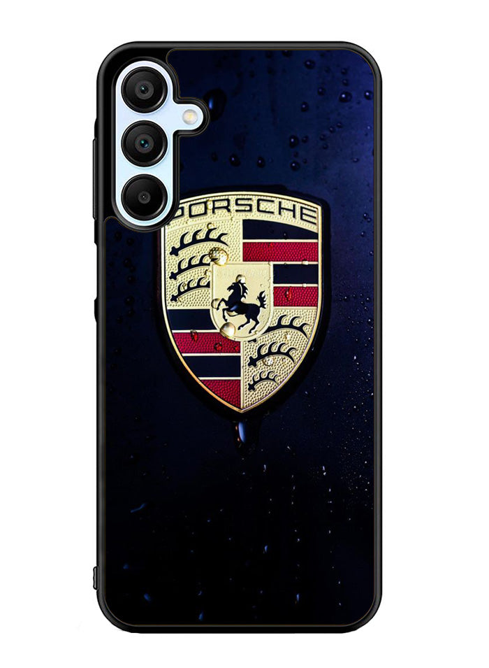 Porsche Logo Blue Background Samsung Galaxy A15 5G Case OV2844