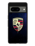 Porsche Logo Blue Background Google Pixel 8A Case QC2844