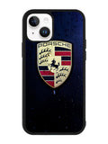 Porsche Logo Blue Background iPhone 15 Plus Case OV2844
