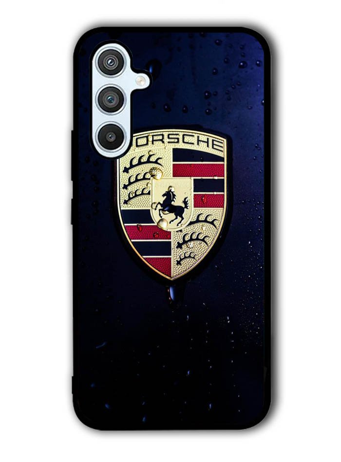 Porsche Logo Blue Background Samsung Galaxy A54 5G Case OV2844