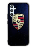 Porsche Logo Blue Background Samsung Galaxy A54 5G Case OV2844