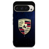 Porsche Logo Blue Background Google Pixel 9 Pro XL Case OV2844
