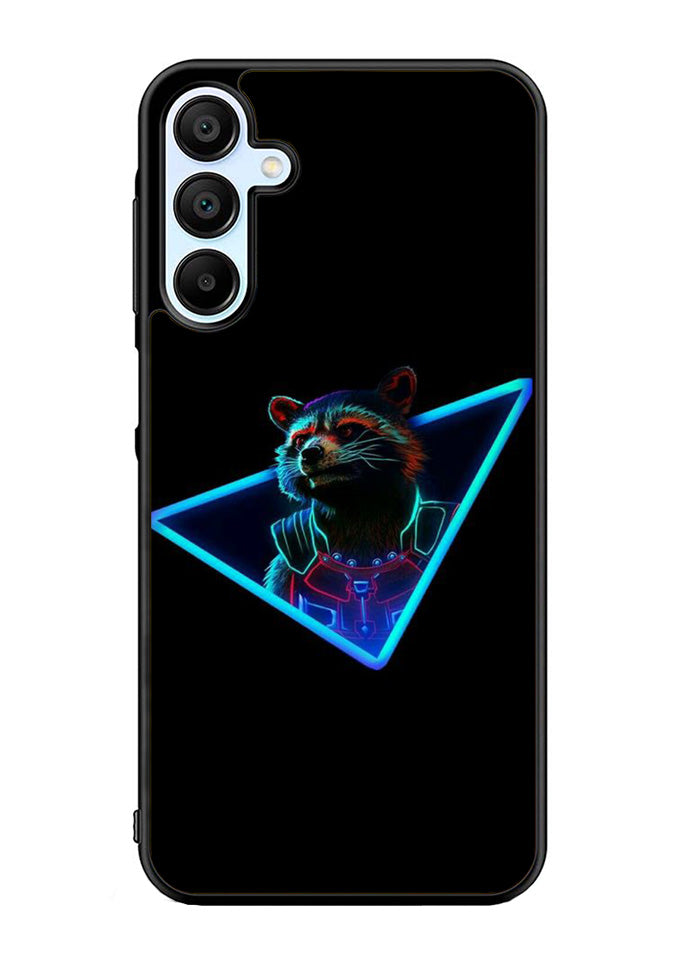 Rocket Raccoon Neon Samsung Galaxy A35 5G Case OV1920