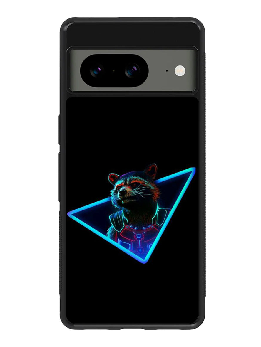 Rocket Raccoon Neon Google Pixel 8 Case QC1920