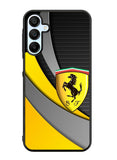 Yellow Ferrari Logo Samsung Galaxy A35 5G Case OV1921