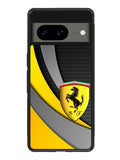 Yellow Ferrari Logo Google Pixel 8 Case QC1921