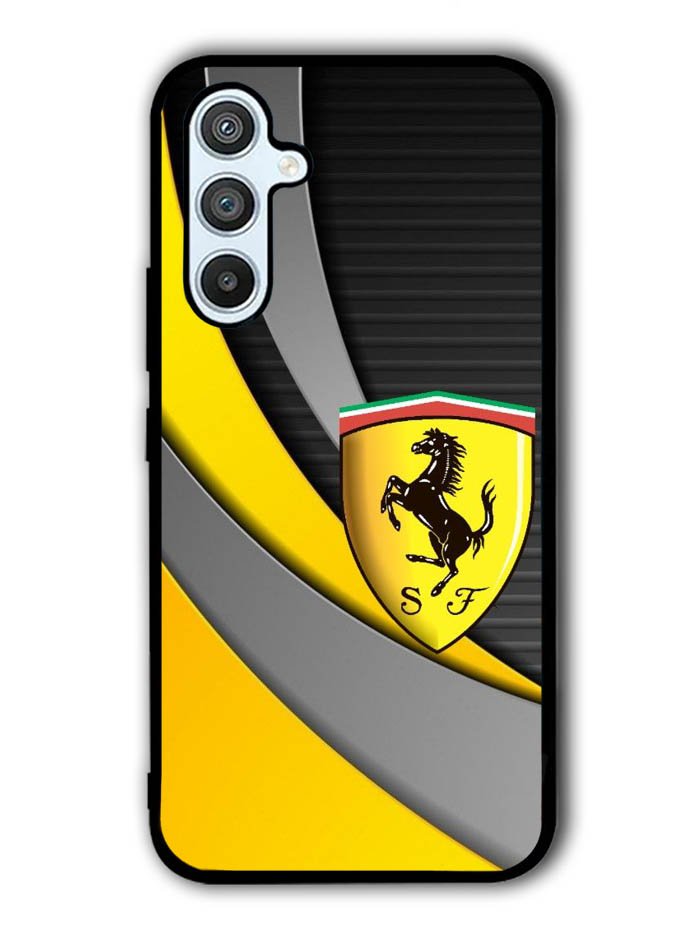 Yellow Ferrari Logo Samsung Galaxy A54 5G Case OV1921