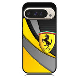 Yellow Ferrari Logo Google Pixel 10 | Google Pixel 10 Pro Case OV1921
