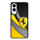 Yellow Ferrari Logo Samsung Galaxy S25 Edge 5G Case OV1921