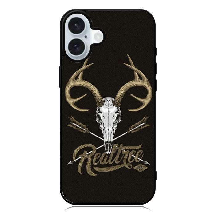 Realtree Deer 86 Camo iPhone 16 Plus Case QC2728