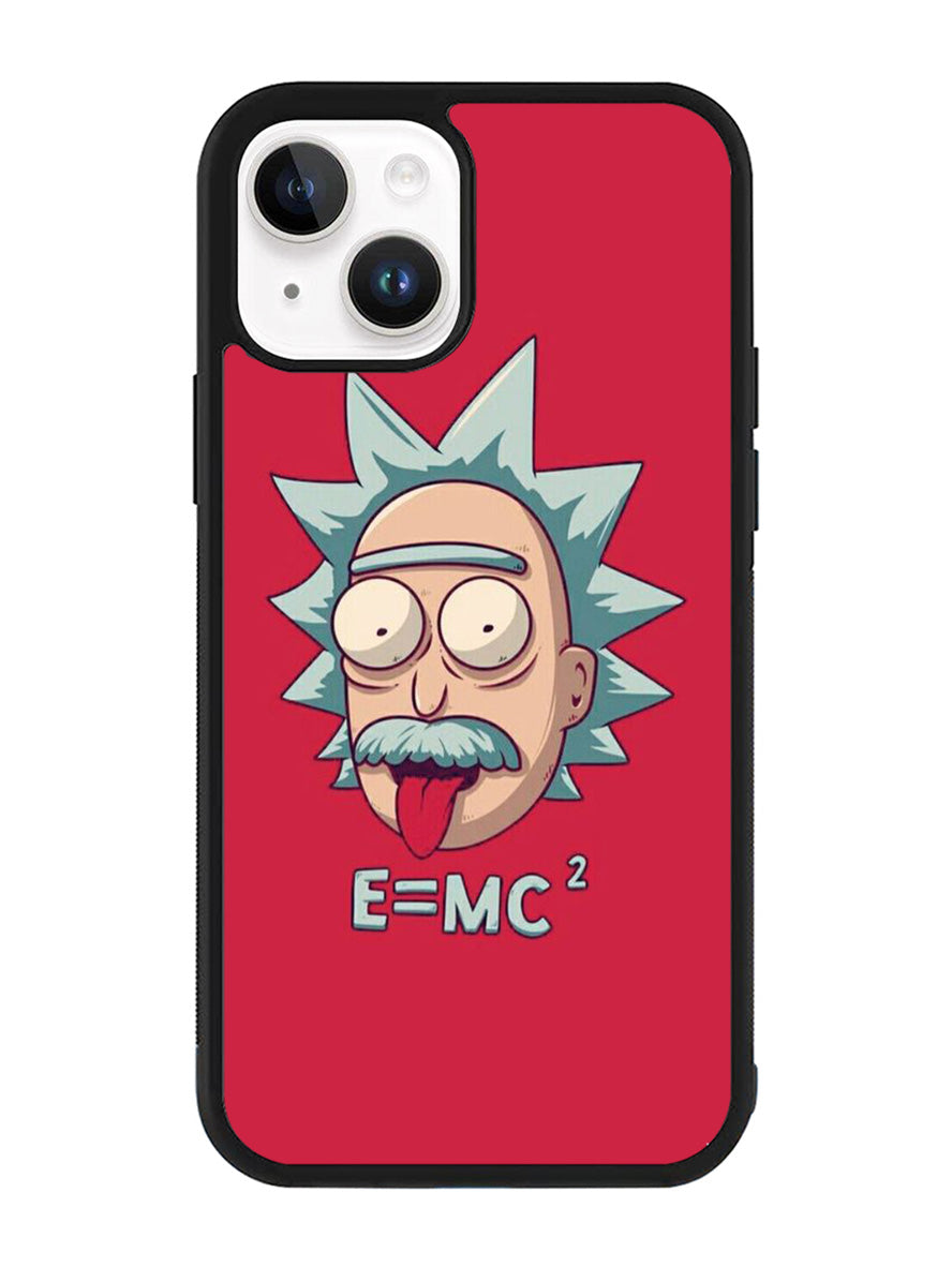 Rick With Albert Einstein Code iPhone 15 Case OV2701