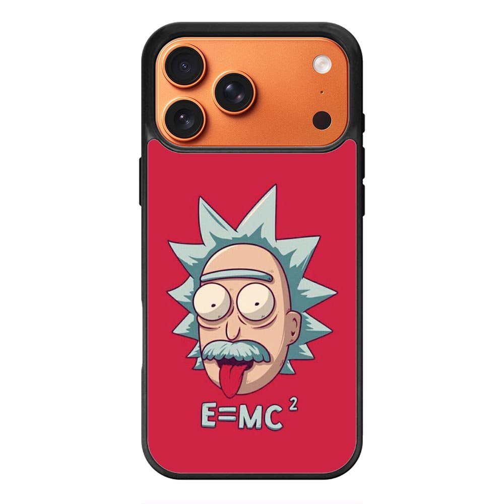 Rick With Albert Einstein Code iPhone 17 Pro Case OV2701