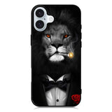 Big Boss Lion Flower iPhone 16 Plus Case QC8530