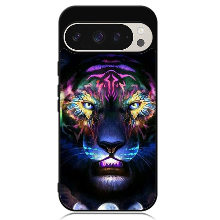 Tiger Neon Google Pixel 9 Pro XL Case OV7776