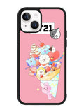 BTS BT21 Pink Cute iPhone 15 Plus Case OV4309