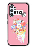 BTS BT21 Pink Cute Samsung Galaxy A54 5G Case OV4309