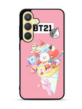 BTS BT21 Pink Cute Samsung Galaxy S24 5G Case OV4309