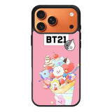 BTS BT21 Pink Cute iPhone 17 Pro Case OV4309