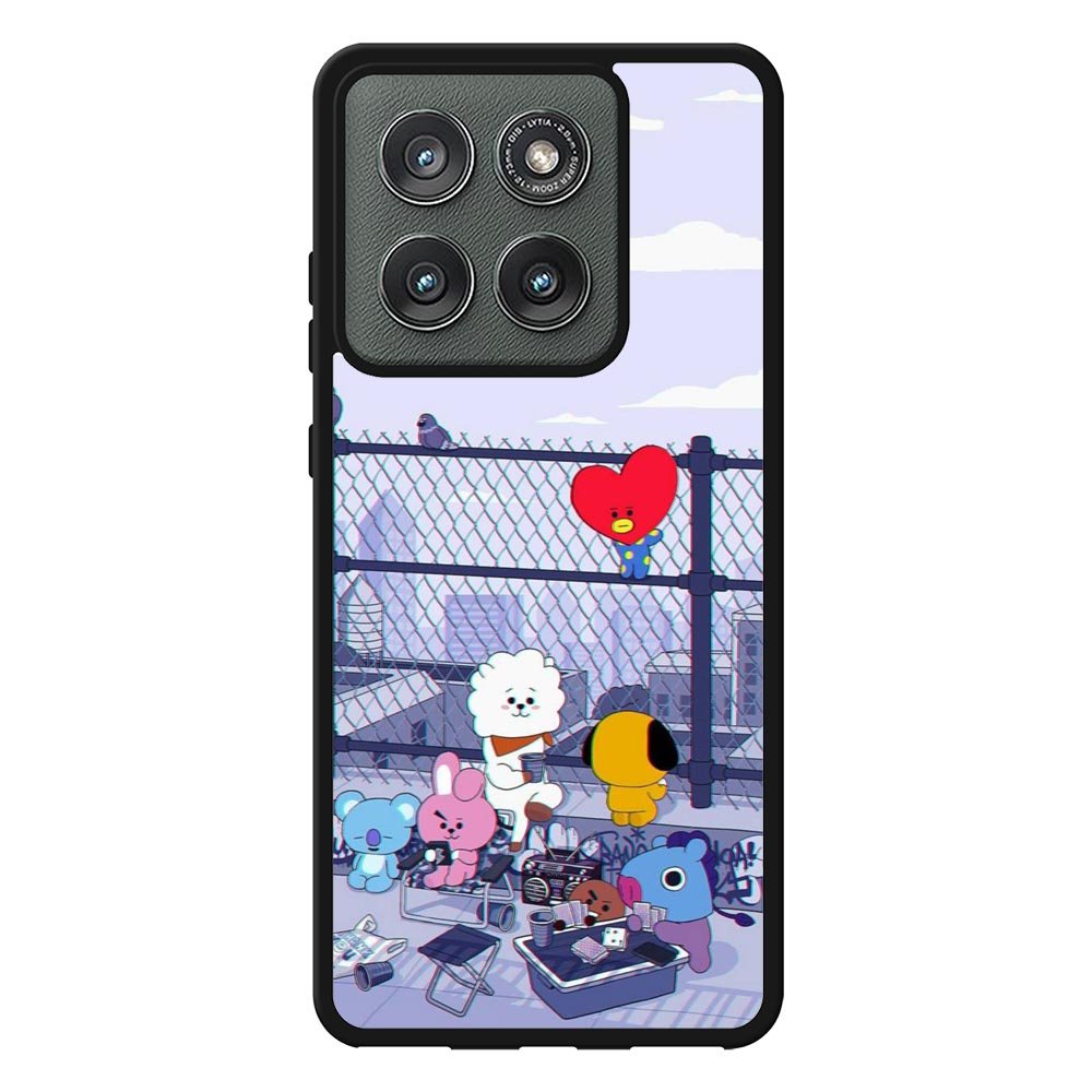 BTS BT21 Cute Rooftop Motorola Moto Edge 2025 Case OV4270